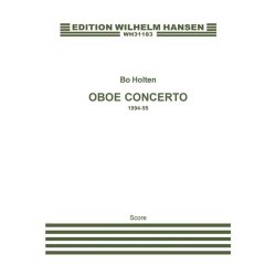 Bo Holten: Oboe Concerto (Score)