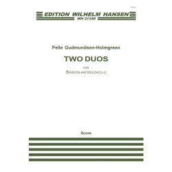 Pelle Gudmundsen-Holmgreen: Two Duos for Bassoon and Cello (Score)