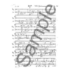 Pelle Gudmundsen-Holmgreen: Two Duos for Bassoon and Cello (Score)