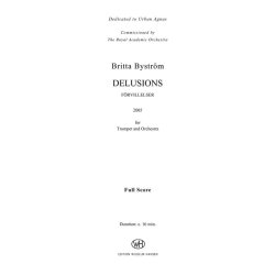BRITTA BUSTRM DELUSIONS SC (TRUMPET AND ORCHESTRA)