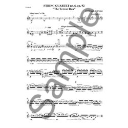 Jouni Kaipainen: String Quartet No.6 "The Terror Run" (Parts)