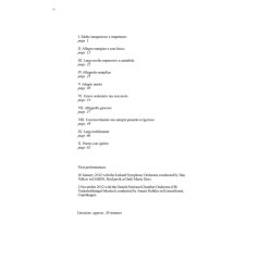 Hans Abrahamsen: Ten Sinfonias (Score)