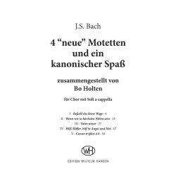 J.S. Bach: Prludien Fr Gemischter Chor