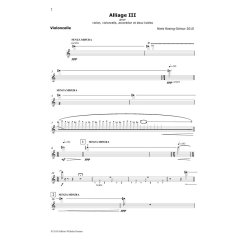 Niels Rosing-Schow: Alliage III (Parts)
