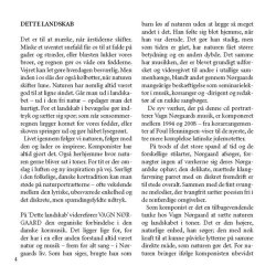 NRGAARD VAGN DETTE LANDSKAB (CD) KAMMERKORET CAMERATA