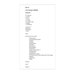 John Frandsen: REQUIEM (Score)