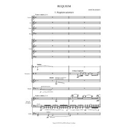 John Frandsen: REQUIEM (Organ reduction with percussion)