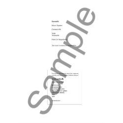 Hans Abrahamsen: Efteraarslied (Score)