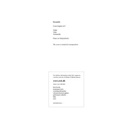 Hans Abrahamsen: Herbstlied - Version 2009 (Score)