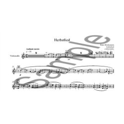 Hans Abrahamsen: Herbstlied - Version 2009 (Score)
