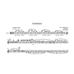 Hans Abrahamsen: Hans Abrahamsen: Herbstlied - Version 2009 (Parts)