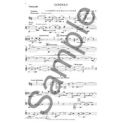 Bent Srensen: Gondole for String Trio (Parts)