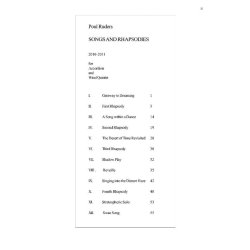 Poul Ruders: Songs and Rhapsodies for Accordion and Wind Quintet (Score)