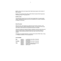 Juliana Hodkinson: Play (Player's Score)