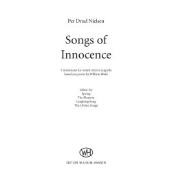 Per Drud Nielsen: Songs Of Innocence (SATB)