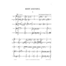 Pelle Gudmundsen-Holmgreen: Body And Soul (Score)