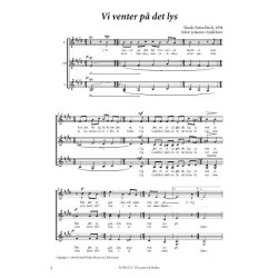 Sren Birch: Vi Venter P Det Lys (SSA)