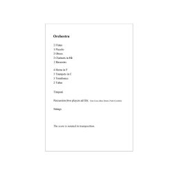 Vagn Holmboe: Concerto For Orchestra (Score)