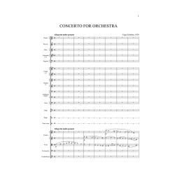 Vagn Holmboe: Concerto For Orchestra (Score)