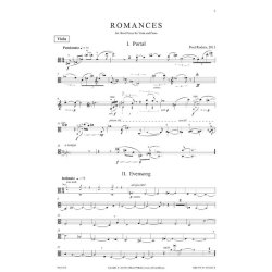 Poul Ruders: Romances (Score and Parts)
