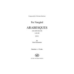 Per Nrgrd: Arabesques for Percussion Solo