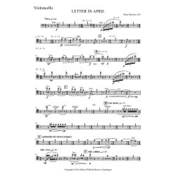 Britta Bystr&ouml;m: Letter In April (Parts)