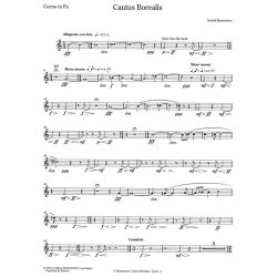Sunleif Rasmussen: Cantus Borealis For Wind Quintet (Parts)