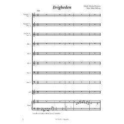 Michael Bojesen: Evigheden (SATB and piano)
