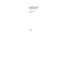 Sunleif Rasmussen: Gylfaginning (Chorus score)