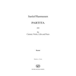Sunleif Rasmussen: Partita (Score)