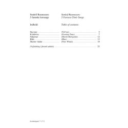 Sunleif Rasmussen: 5 Frske Korsange