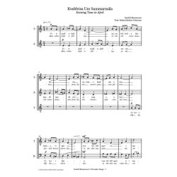 Sunleif Rasmussen: 5 Frske Korsange