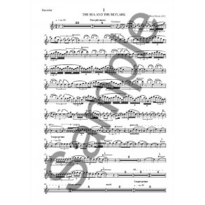 Peter Bruun: The Sea and the Skylark (Recorder Part)