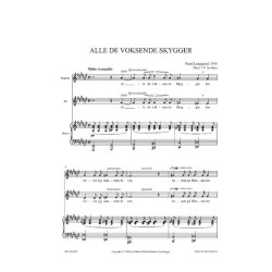 Rued Langgaard: Alle De Voksende Skygger (Score)