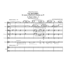 Jouni Kaipainen: Var Det Edith? (Score)