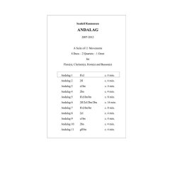 Sunleif Rasmussen: Andalag # 1