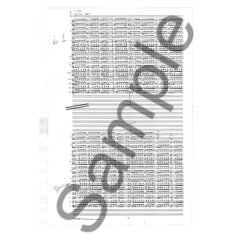 Ole Buck: Fairies for Soprano and Orchestra (Score)