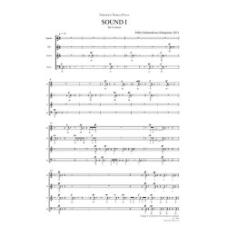 Pelle Gudmundsen-Holmgreen: Sound 1 (SATB)