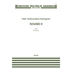 Pelle Gudmundsen-Holmgreen: Sound II (Vocal Score)