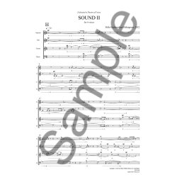 Pelle Gudmundsen-Holmgreen: Sound II (Vocal Score)