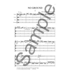 Pelle Gudmundsen-Holmgreen: No Ground, String Quartet No.11 (Score)
