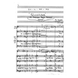 Per Nrgrd: Sinfonia Profana - Quodlibet (Score)