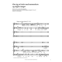 Per Drud Nielsen: Tre Motetter Til Krligheden (SATB)