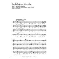 Per Drud Nielsen: Tre Motetter Til Krligheden (SATB)