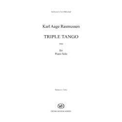 Karl Aage Rasmussen: Triple Tango (Piano)
