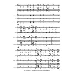 Erling Lindgren: Jeg Drmmer En Drm (for SATB and brass quintet)