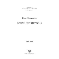 HANS ABRAHAMSEN STRING QUARTET NO.4 SC
