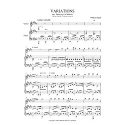 William Bland: Variations (Player's score)