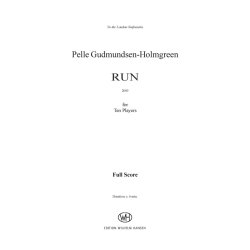 Pelle Gudmundsen-Holmgreen: Run (Score)