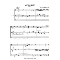 Niels Viggo Bentzon: Micro-Trio (Score &amp; parts)
